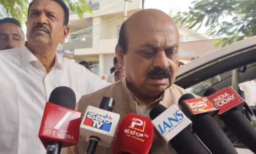 ಬಾಂಬ್ ಸ್ಫೋಟದ ಬಗೆಗಿನ ರಾಜಕೀಯ ಕಾಂಗ್ರೆಸ್‌ಗೆ ಶೋಭೆ ತರುವುದಿಲ್ಲ: ಬಸವರಾಜ ಬೊಮ್ಮಾಯಿ